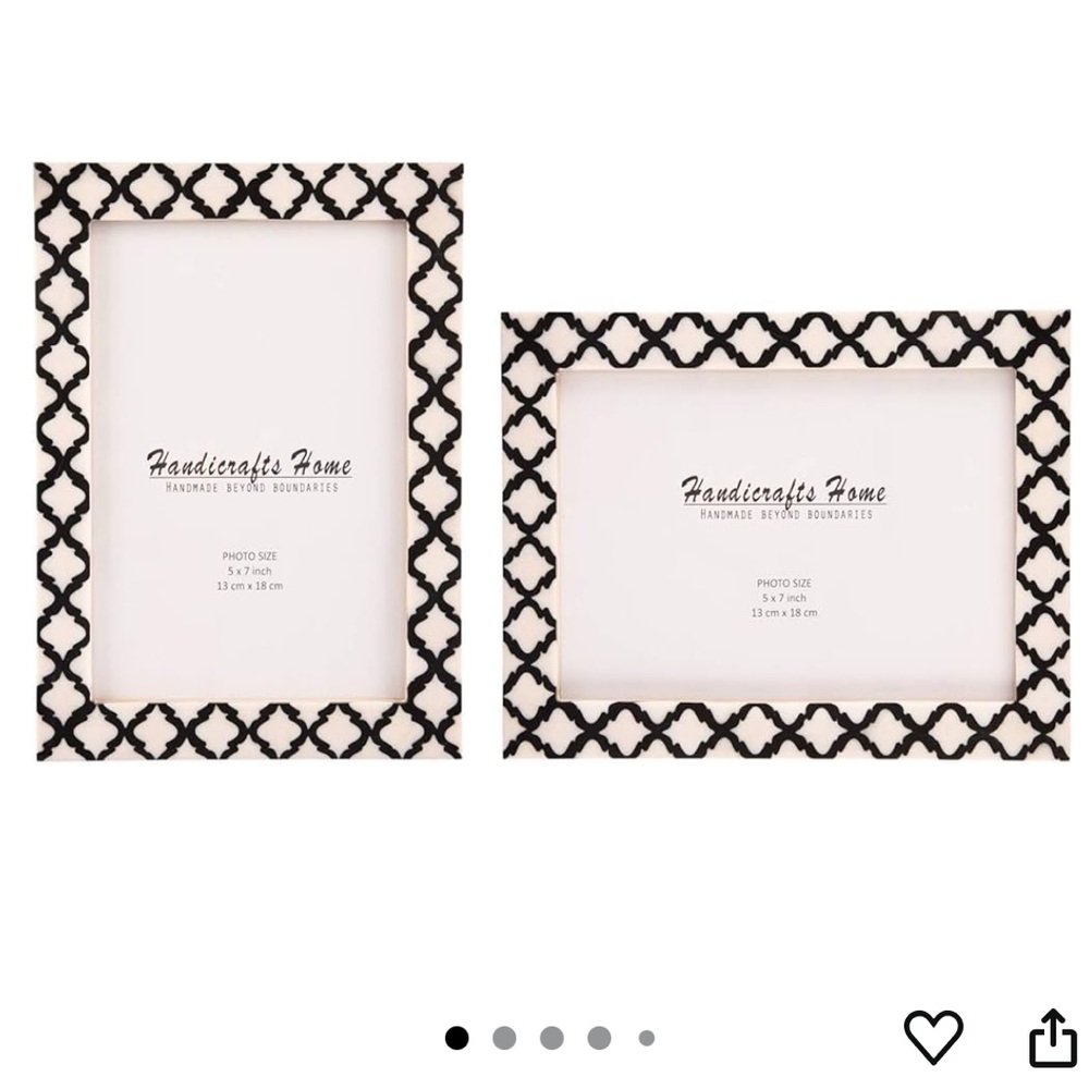 NWT Photo Frame Set (5 x 7 in)